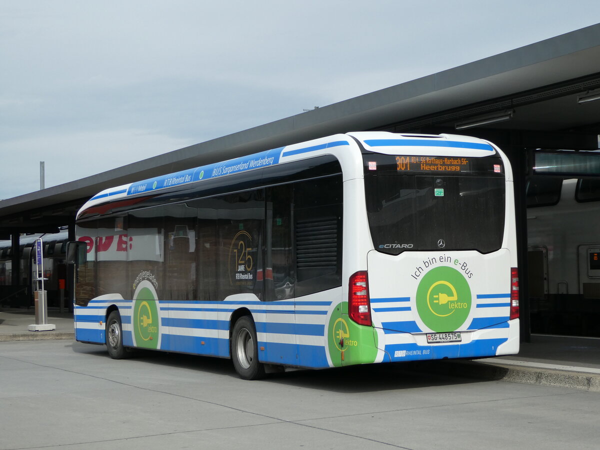 (247'526) - RTB Altsttten - Nr. 1/SG 448'575 - Mercedes am 21. Mrz 2023 beim Bahnhof Altsttten