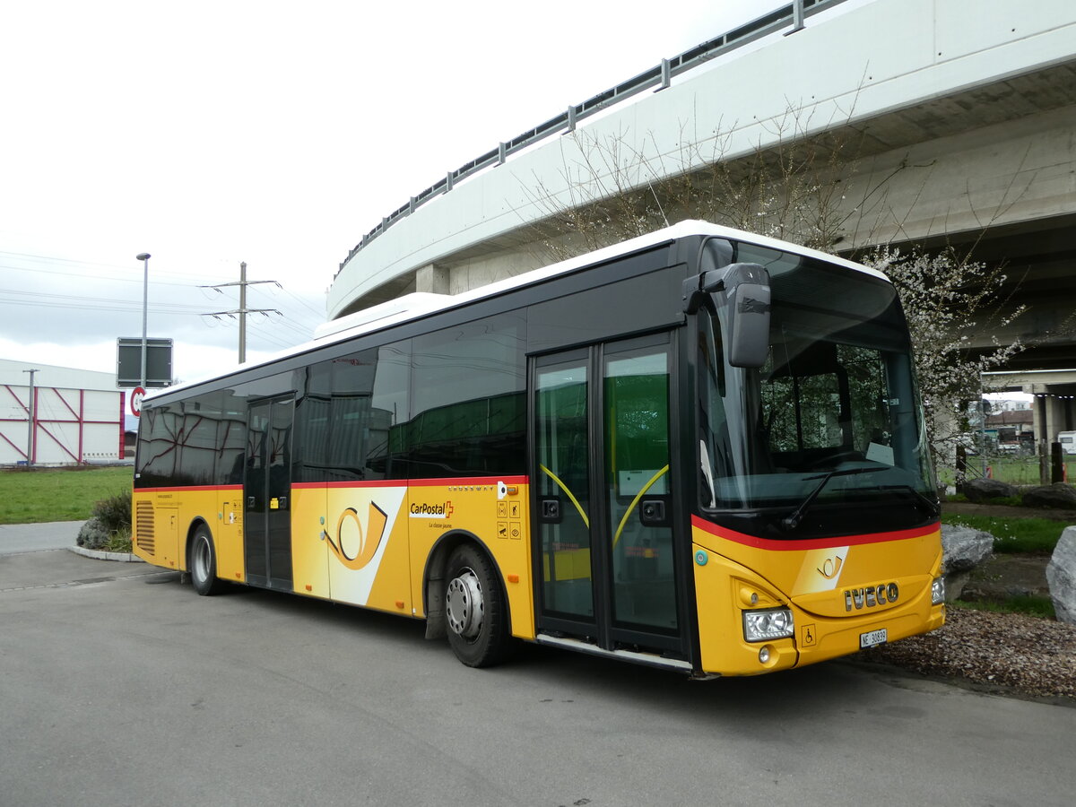 (247'696) - Favre, Rochefort - NE 30'839/PID 10'184 - Iveco am 25. Mrz 2023 in Kerzers, Interbus