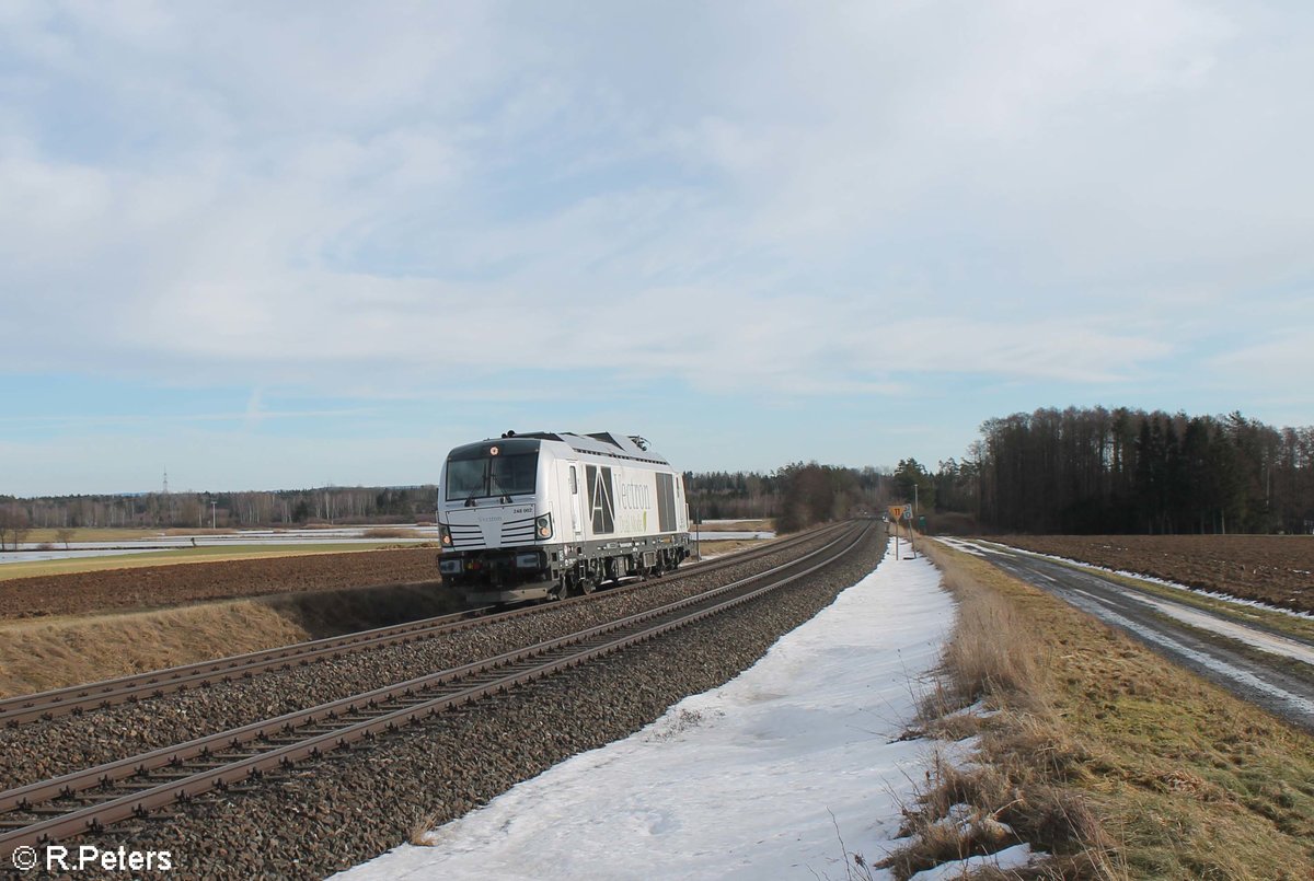 248 002 als TfzF 94066 München - Allach nach Gera bei Oberteich. 18.02.21