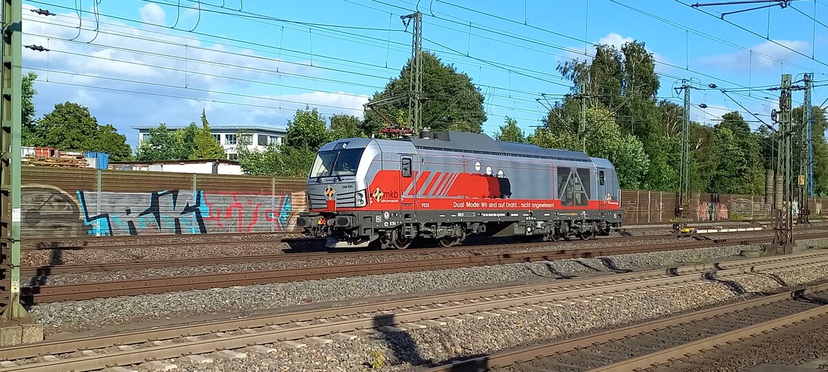 248 005 MKB Lz durch Hamburg Harburg am 27. Juli 2022