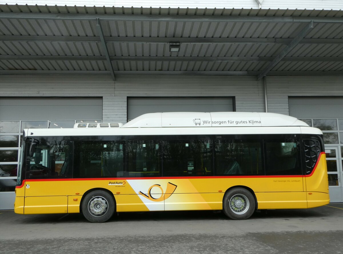 (249'070) - Gessinger, Bad Ragaz - PID 11'902 - Heuliez-Iveco am 22. April 2023 in Kerzers, Interbus