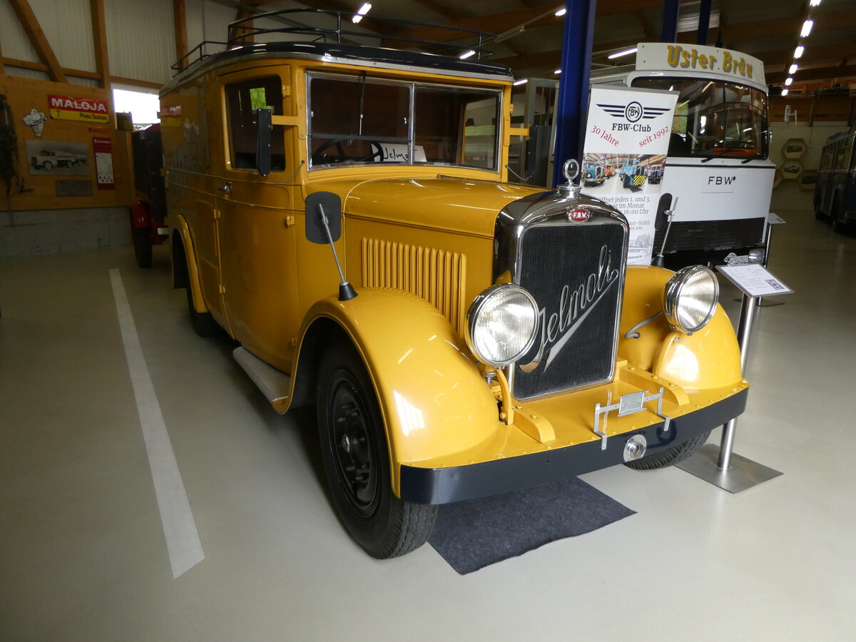 (250'336) - Jelmoli, Zrich - FBW am 21. Mai 2023 in Wetzikon, FBW-Museum