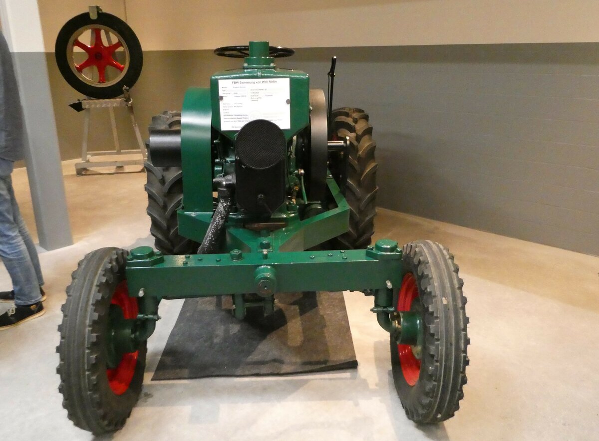 (251'250) - Kppeli am 10. Juni 2023 in Nfels, FBW-Museum