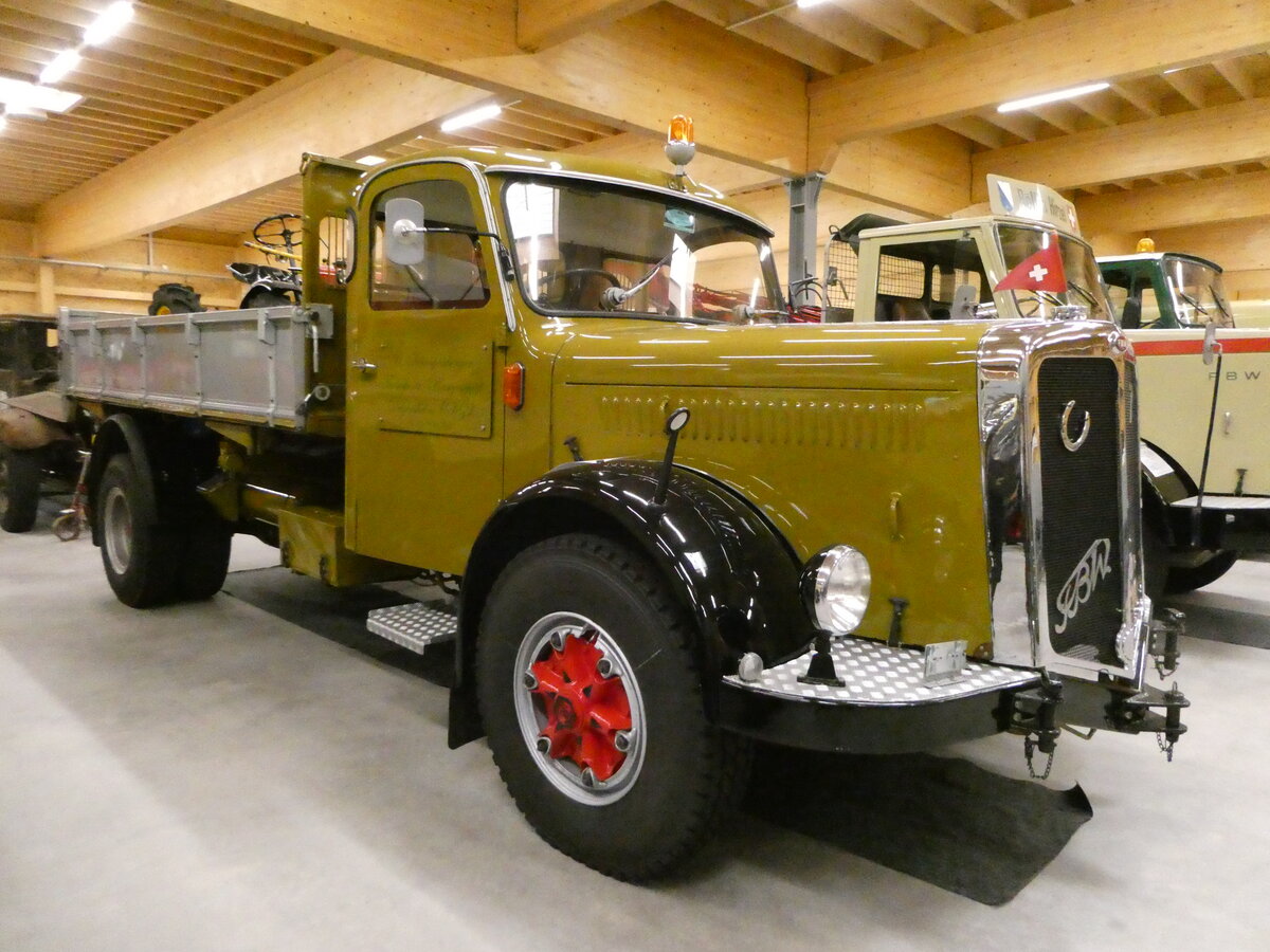 (251'251) - Schregenberger, Degersheim - Nr. 7 - FBW am 10. Juni 2023 in Nfels, FBW-Museum