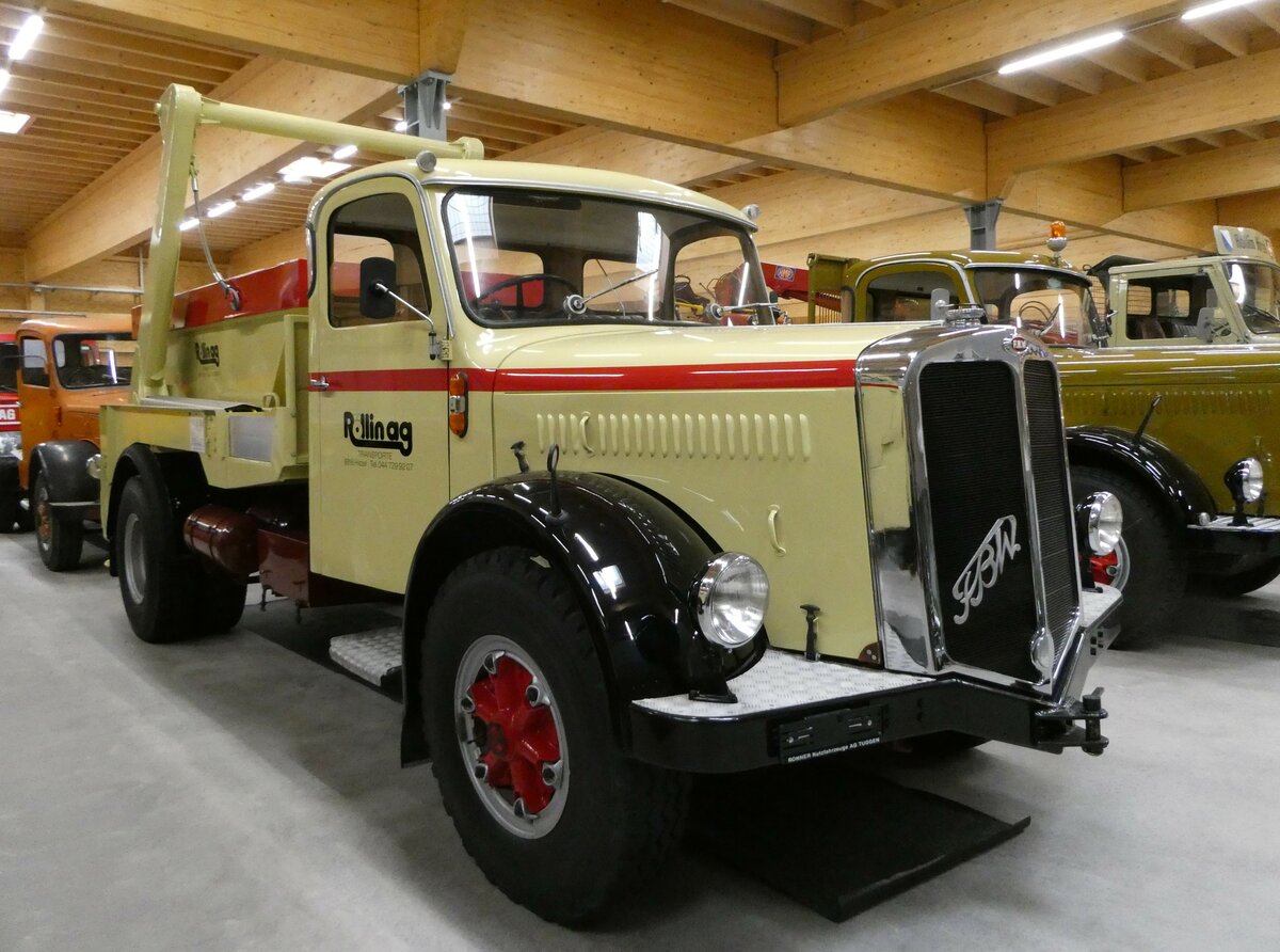(251'256) - Rllin, Hirzel - FBW am 10. Juni 2023 in Nfels, FBW-Museum