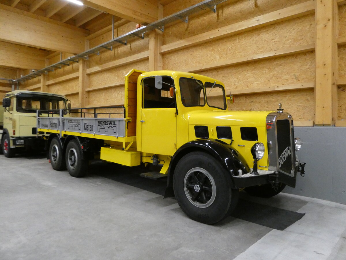 (251'273) - Holliger, Boniswil - FBW am 10. Juni 2023 in Nfels, FBW-Museum