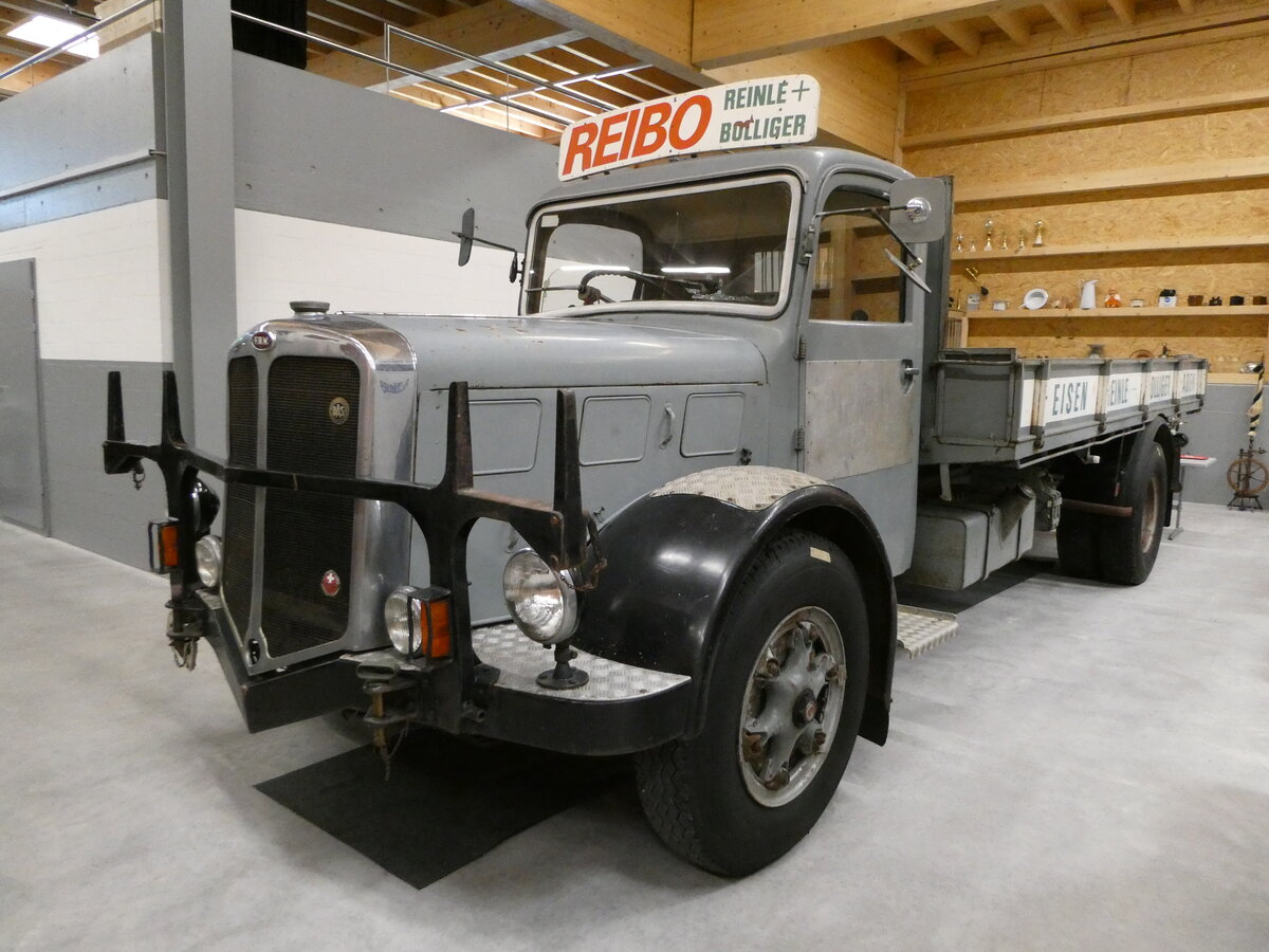 (251'307) - Reinle+Bolliger, Baden - FBW am 10. Juni 2023 in Nfels, FBW-Museum
