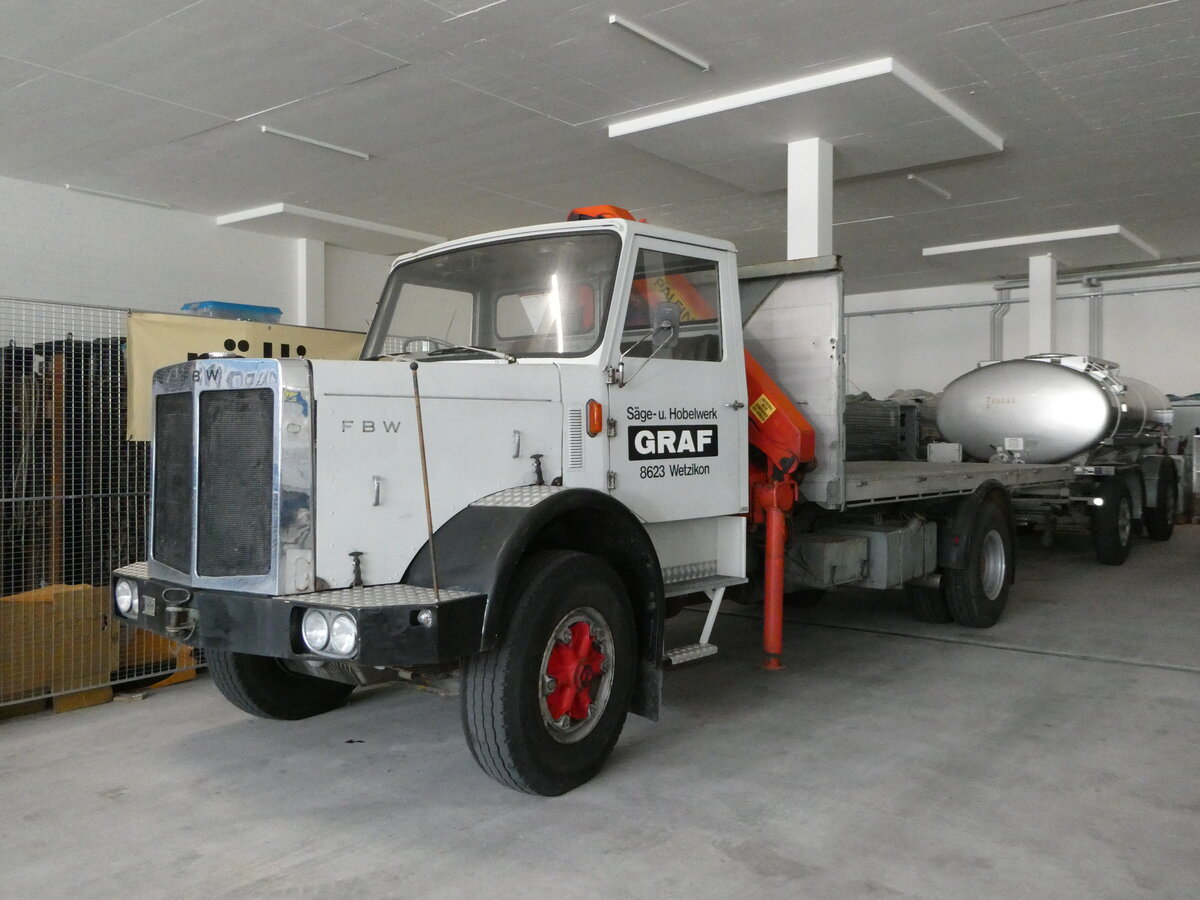 (251'322) - Graf, Wetzikon - FBW am 10. Juni 2023 in Nfels, FBW-Museum