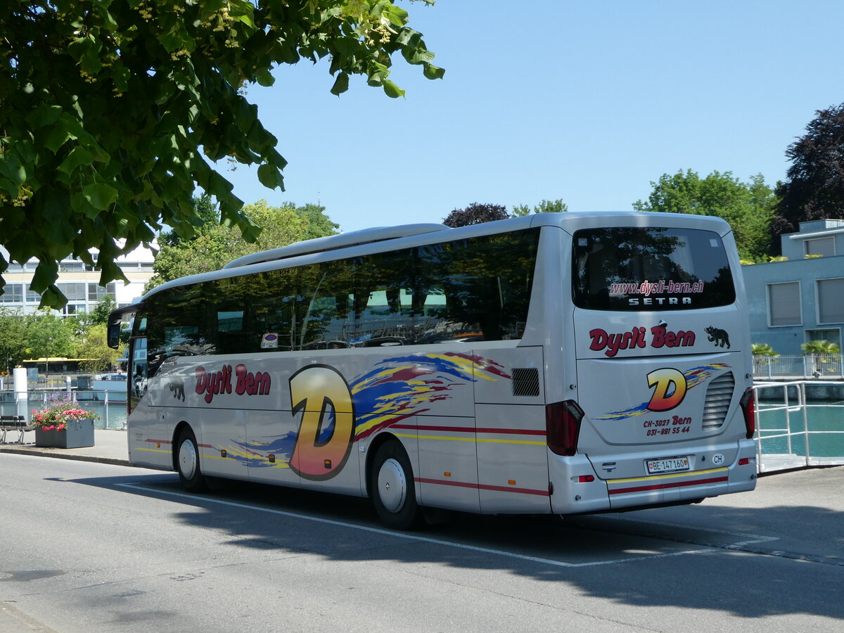 (251'497) - Dysli, Bern - Nr. 25/BE 147'160 - Setra am 14. Juni 2023 bei der Schifflndte Thun