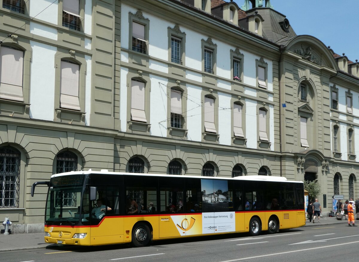 (251'643) - Engeloch, Riggisberg - Nr. 12/BE 520'405/PID 4713 - Mercedes (ex PostAuto Bern) am 17. Juni 2023 beim Bahnhof Bern