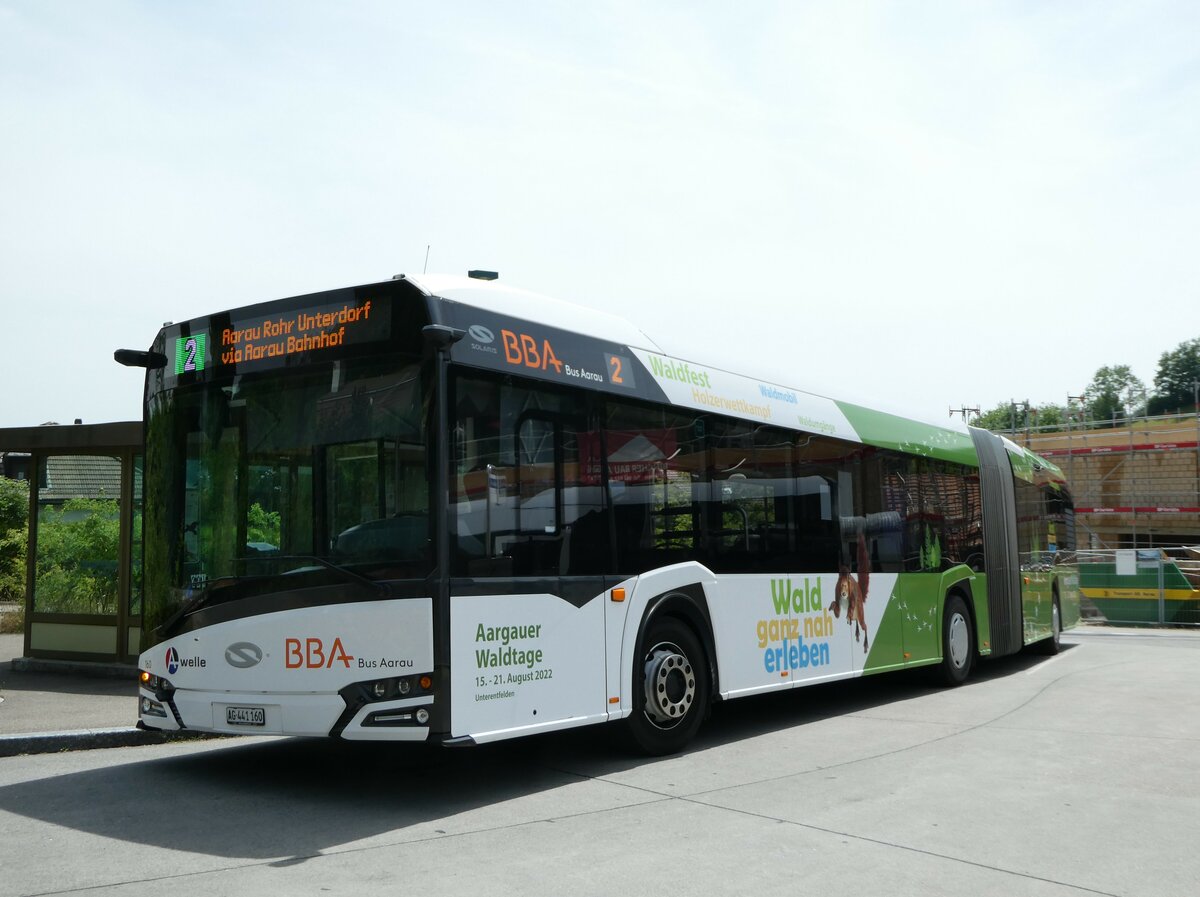 (251'806) - BBA Aarau - Nr. 160/AG 441'160 - Solaris am 20. Juni 2023 in Erlinsbach, Oberdorf