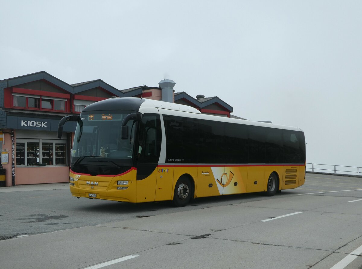 (253'004) - PostAuto Bern - Nr. 71/BE 412'071/PID 11'071 - MAN (ex PostAuto Zentralschweiz Nr. 20; ex Dillier, Sarnen Nr. 20) am 25. Juli 2023 in Nufenen, Passhhe