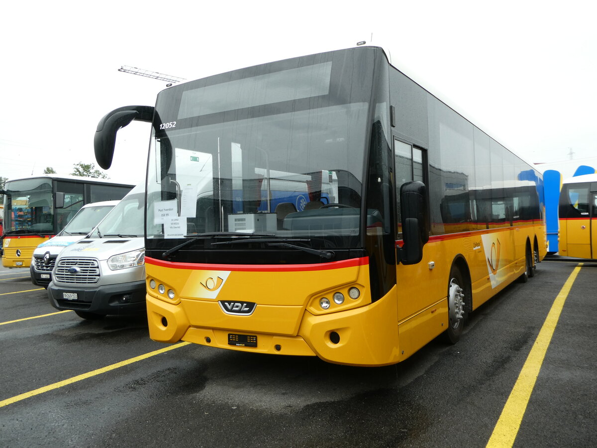 (253'154) - CarPostal Ouest - PID 12'052 - VDL (ex Ballestraz, Grne) am 29. Juli 2023 in Kerzers, Interbus