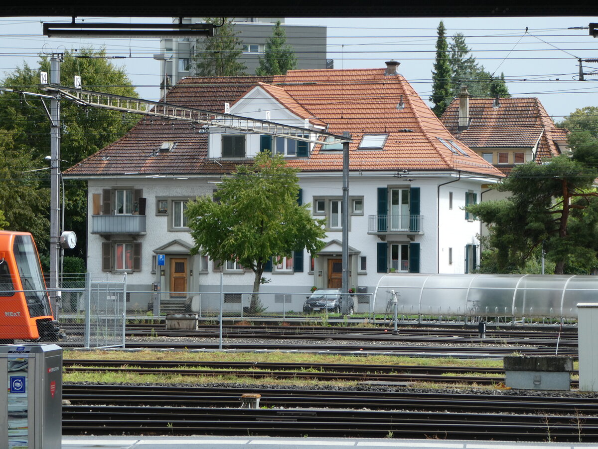 (253'292) - Zur Hlfte renoviertes Haus am 1. August 2023 beim Bahnhof Solothurn