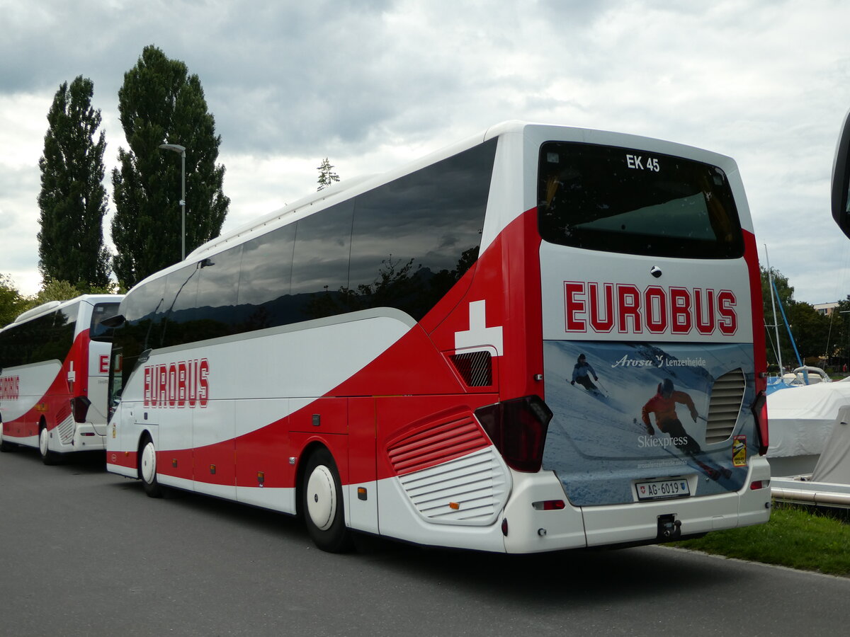 (253'446) - Knecht, Windisch - Nr. 45/AG 6019 - Setra am 5. August 2023 in Thun, Strandbad