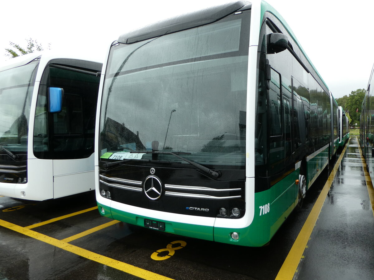 (253'485) - BVB Basel - Nr. 7108 - Mercedes am 6. August 2023 in Winterthur, EvoBus