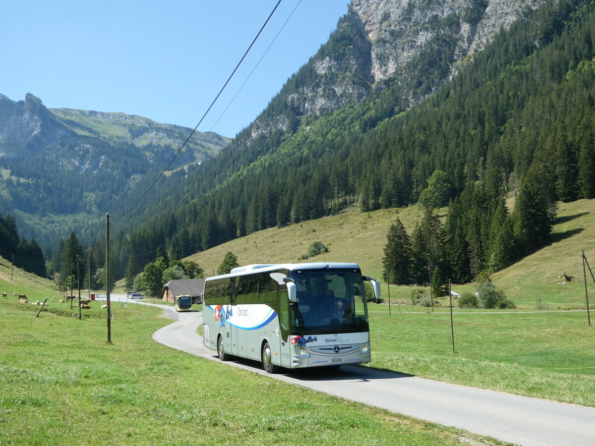 (254'141) - Oberland Reisen, Thun - Nr. 46/BE 240'880 - Mercedes am 22. August 2023 auf der Grimmialp