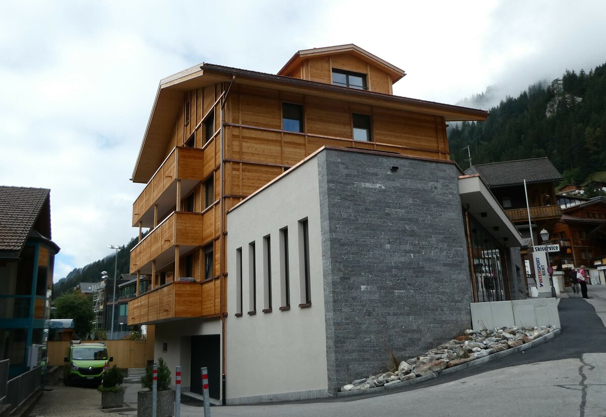 (255'182) - Neues Haus am 14. September 2023 in Adelboden