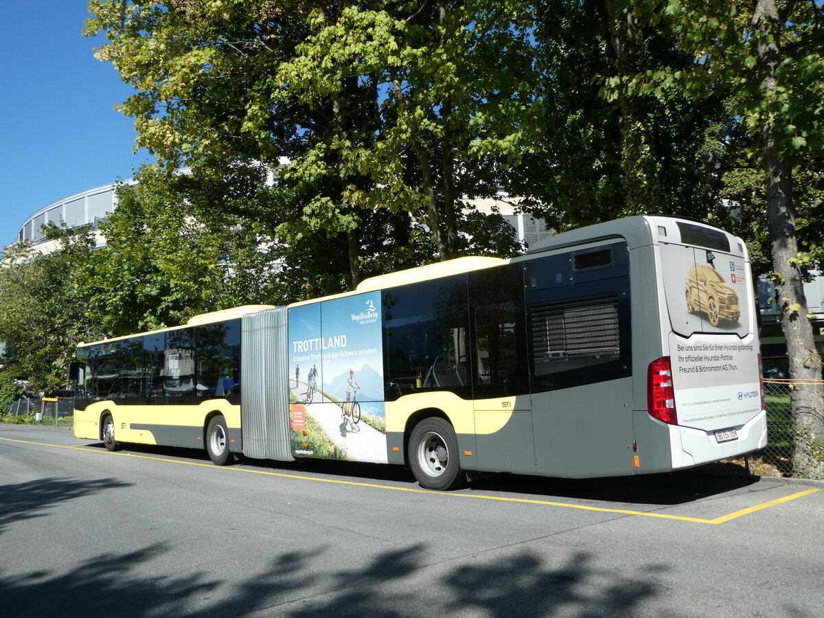 (255'533) - STI Thun - Nr. 705/BE 754'705 - Mercedes am 24. September 2023 bei der Schifflndte Thun