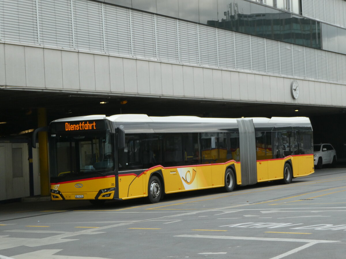 (255'694) - Steiner, Ortschwaben - Nr. 25/BE 84'784/PID 11'680 - Solaris am 30. September 2023 in Bern, Postautostation