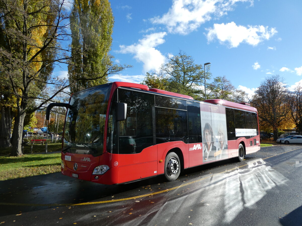 (256'969) - AFA Adelboden - Nr. 28/BE 43'089 - Mercedes am 11. November 2023 in Thun, Lachen