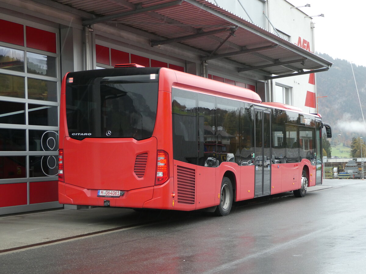 (256'990) - AFA Adelboden - Nr. 97/M 064'061 - Mercedes am 14. November 2023 in Frutigen, Garage