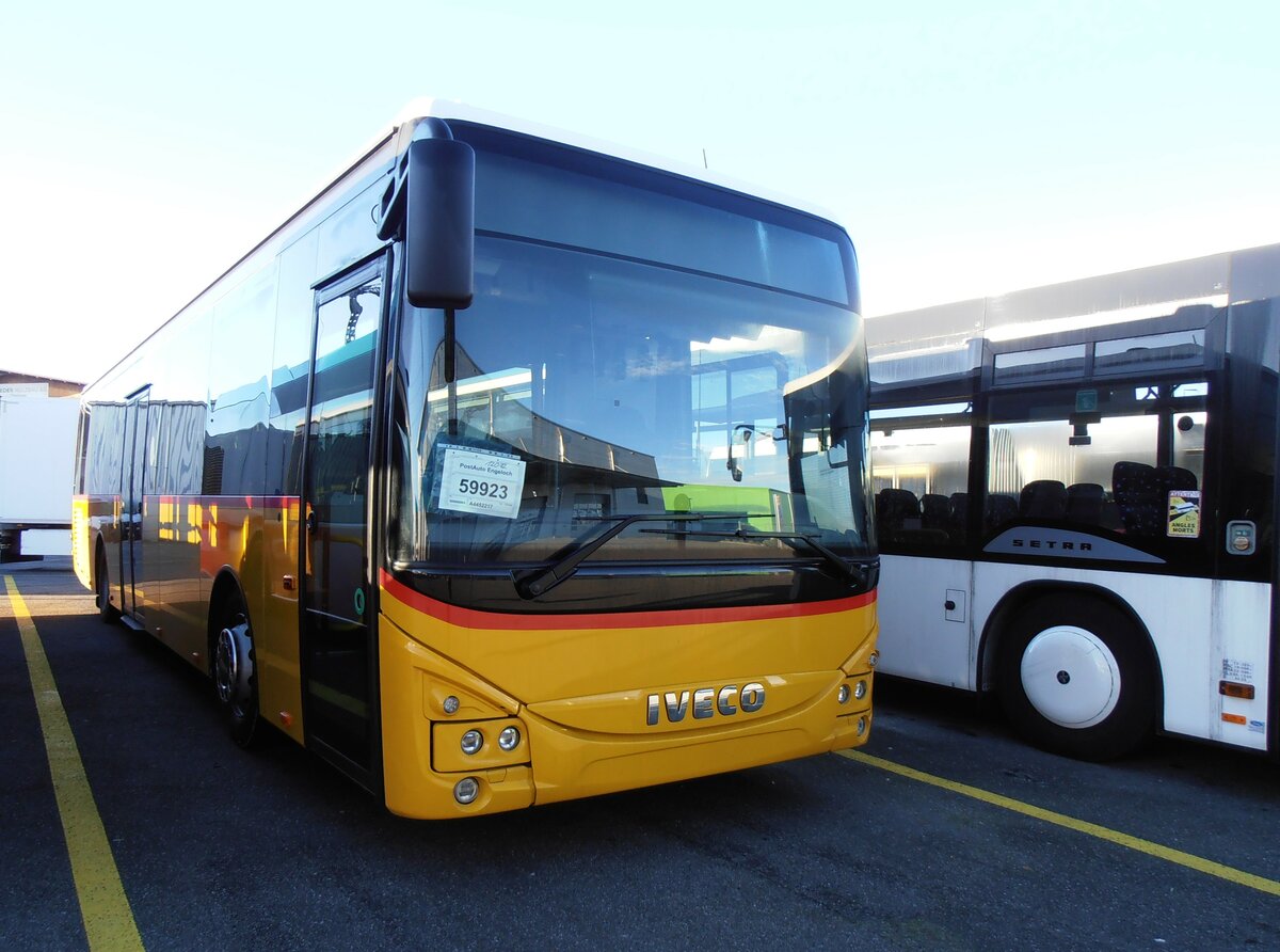 (257'912) - Engeloch, Riggisberg - PID 12'072 - Iveco am 24. Dezember 2023 in Kerzers, Interbus