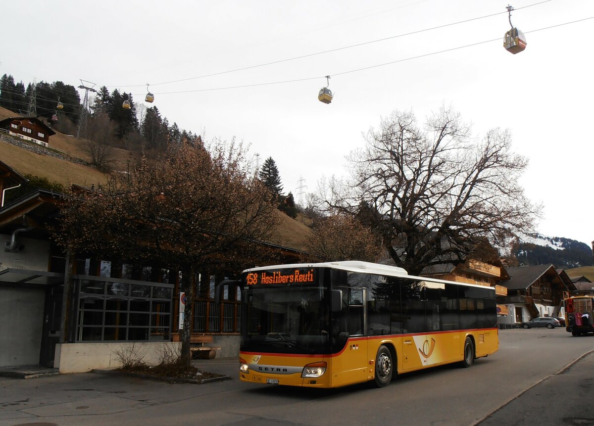 (257'960) - Flck, Brienz - Nr. 0/BE 13'878/PID 5154 - Setra am 28. Dezember 2023 in Wasserwendi-Hasliberg, Dorf