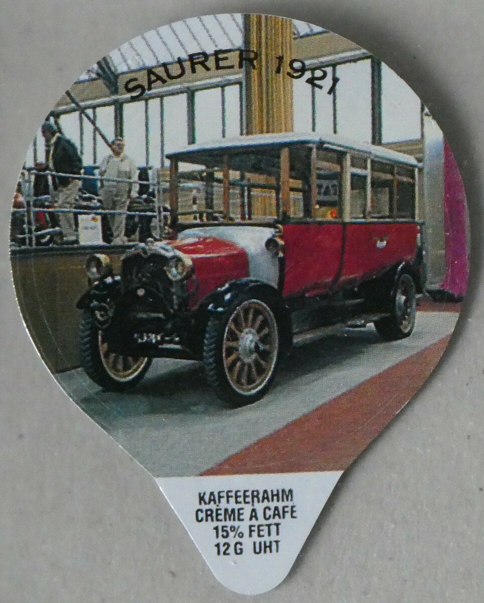 (258'868) - Kaffeerahm - Saurer 1921 - am 23. Januar 2024 in Thun