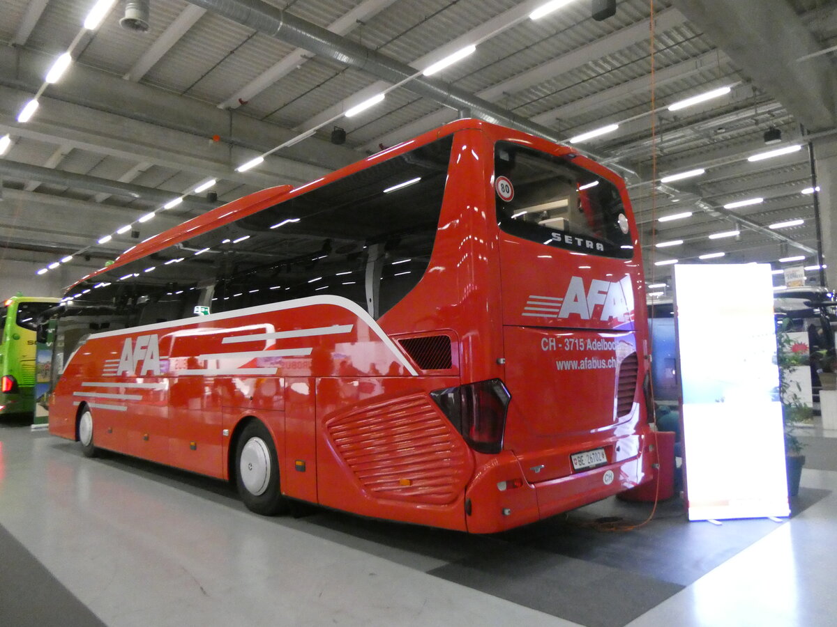 (258'881) - AFA Adelboden - Nr. 15/BE 26'702 - Setra am 25. Januar 2024 in Bern, Ferienmesse