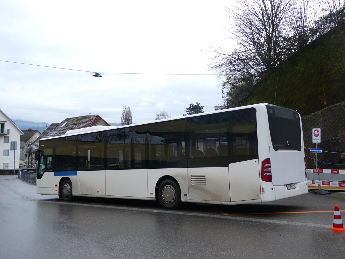 (259'205) - Welti-Furrer, Bassersdorf - Nr. 41/ZH 956'524 - Mercedes am 8. Februar 2024 in Wabern, Mani-Matter-Platz (Einsatz Gurtenbahn)