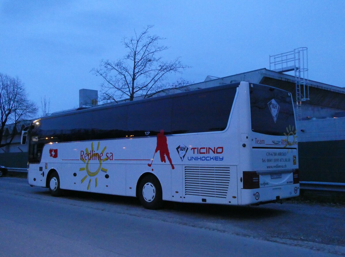 (259'634) - Marchetti, Airolo - TI 51'966 - Van Hool am 25. Februar 2024 in Thun, Rtlistrasse