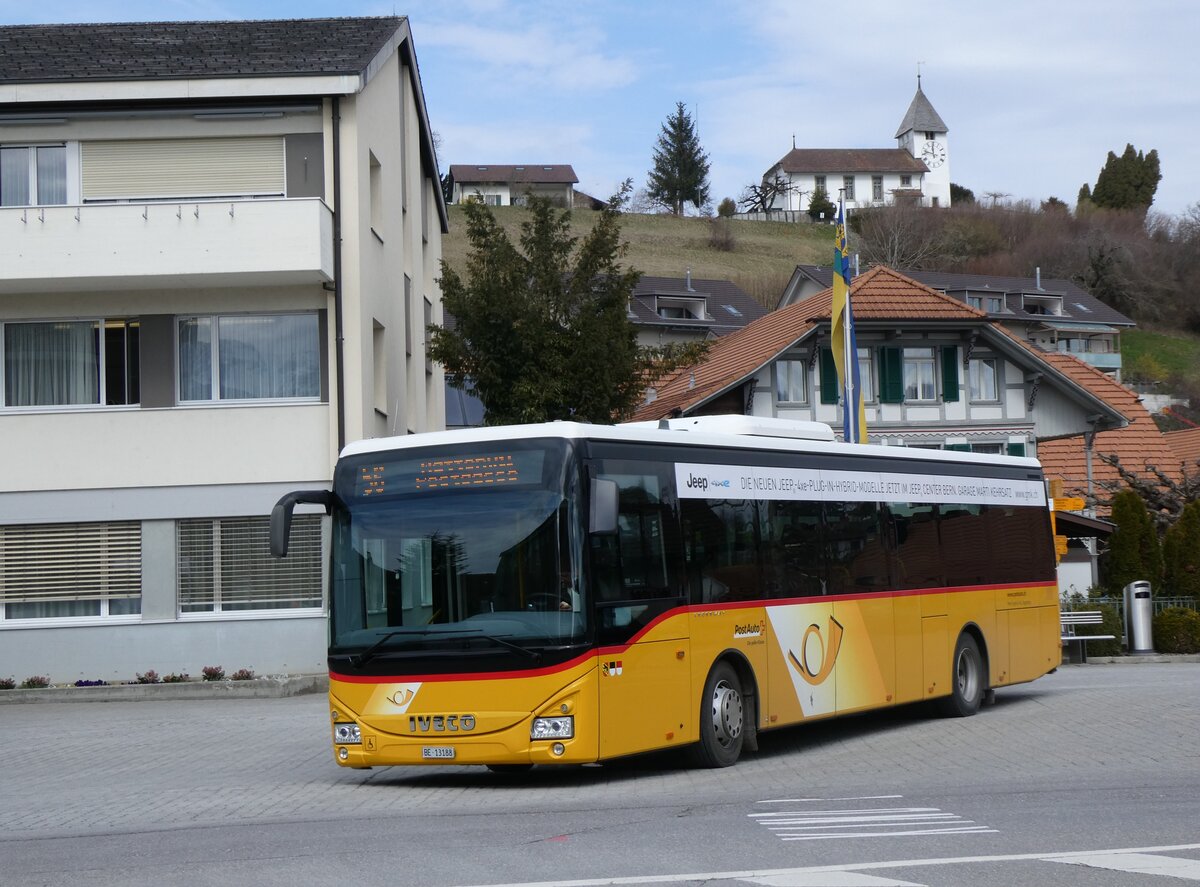 (260'364) - Engeloch, Riggisberg - Nr. 8/BE 13'188/PID 10'337 - Iveco am 15. Mrz 2024 in Riggisberg, Post