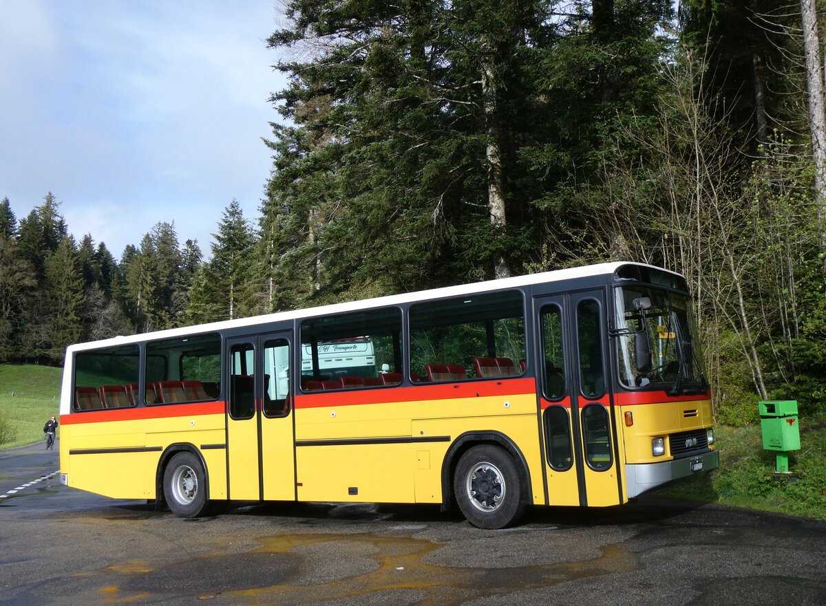 (261'646) - Widmer, Bern - BE 842'322 - NAW/Hess (ex Lombardi, Winterthur; ex Wohlgemuth, Hochwald PID 2208) am 21. April 2024 in Weier, Restaurant Tannenbad