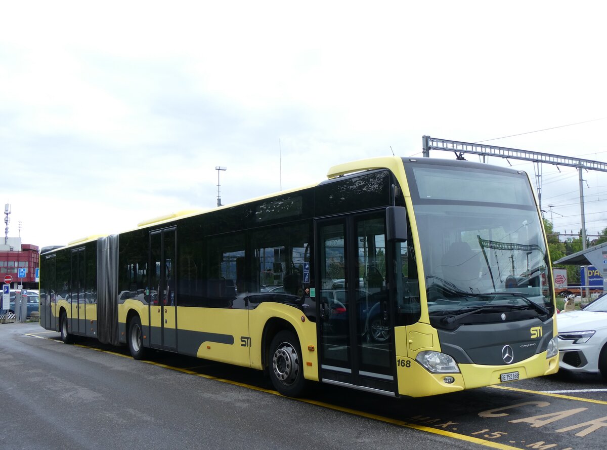 (261'877) - STI Thun - Nr. 168/BE 752'168 - Mercedes am 3. Mai 2024 in Thun, CarTerminal