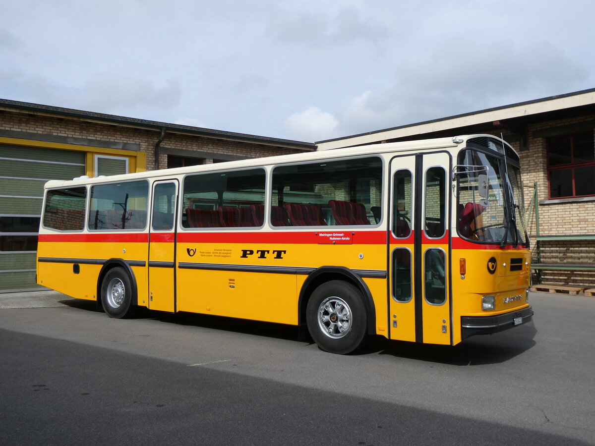 (261'893) - Oldtimer Garage, Hri - ZH 69'470 - Saurer/R&J (ex Breu, Berneck; ex Matt, FL-Mauren Nr. 19; ex P 24'356) am 4. Mai 2024 in Attikon, Wegmller