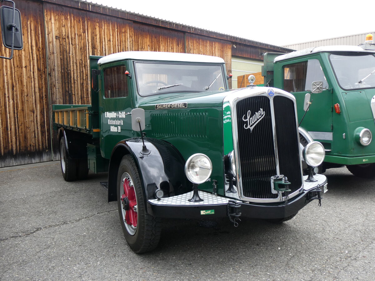 (261'943) - Wegmller, Attikon - Saurer am 4. Mai 2024 in Attikon, Wegmller