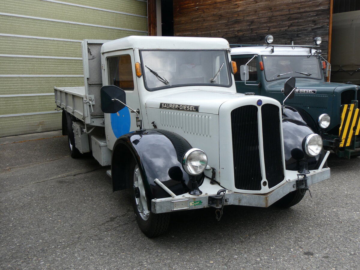 (261'946) - Wegmller, Attikon - Saurer am 4. Mai 2024 in Attikon, Wegmller