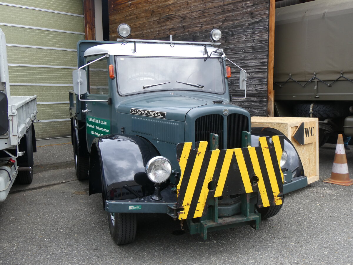 (261'947) - Wegmller, Attikon - Saurer am 4. Mai 2024 in Attikon, Wegmller