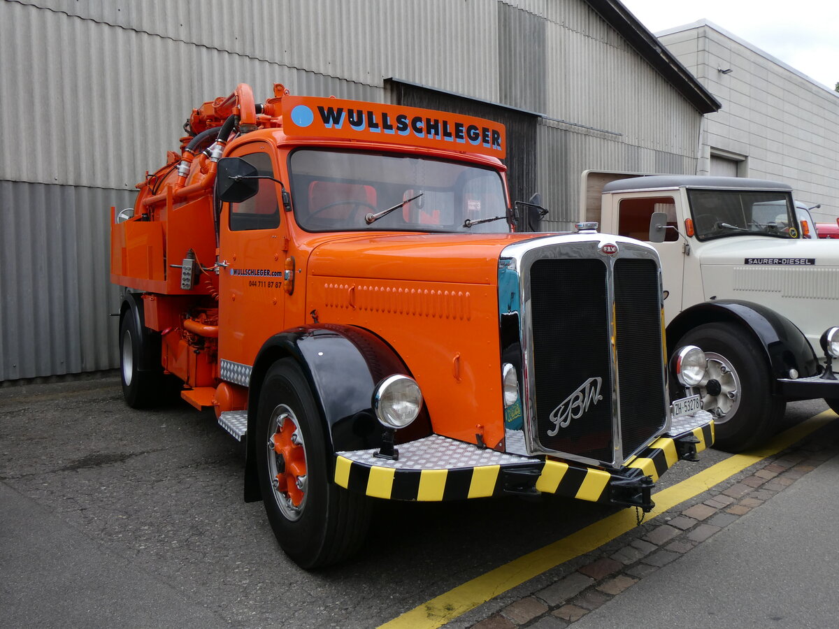 (261'963) - Wullschleger, Affoltern - ZH 53'278 - FBW am 4. Mai 2024 in Attikon, Wegmller