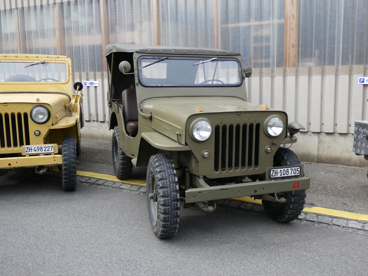 (261'988) - Willys - ZH 108'705 am 4. Mai 2024 in Attikon, Wegmller