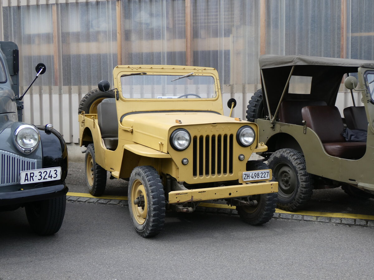 (261'989) - Willys - ZH 498'227 - am 4. Mai 2024 in Attikon, Wegmller
