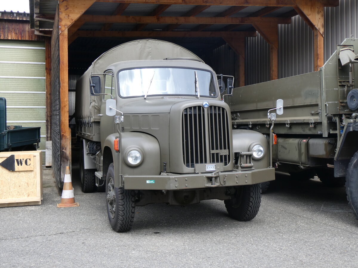 (262'072) - Saurer am 4. Mai 2024 in Attikon, Wegmller