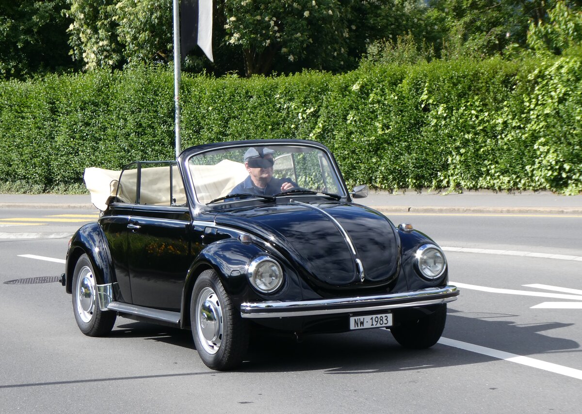 (262'535) - VW-Kfer - NW 1983 - am 18. Mai 2024 in Sarnen, OiO