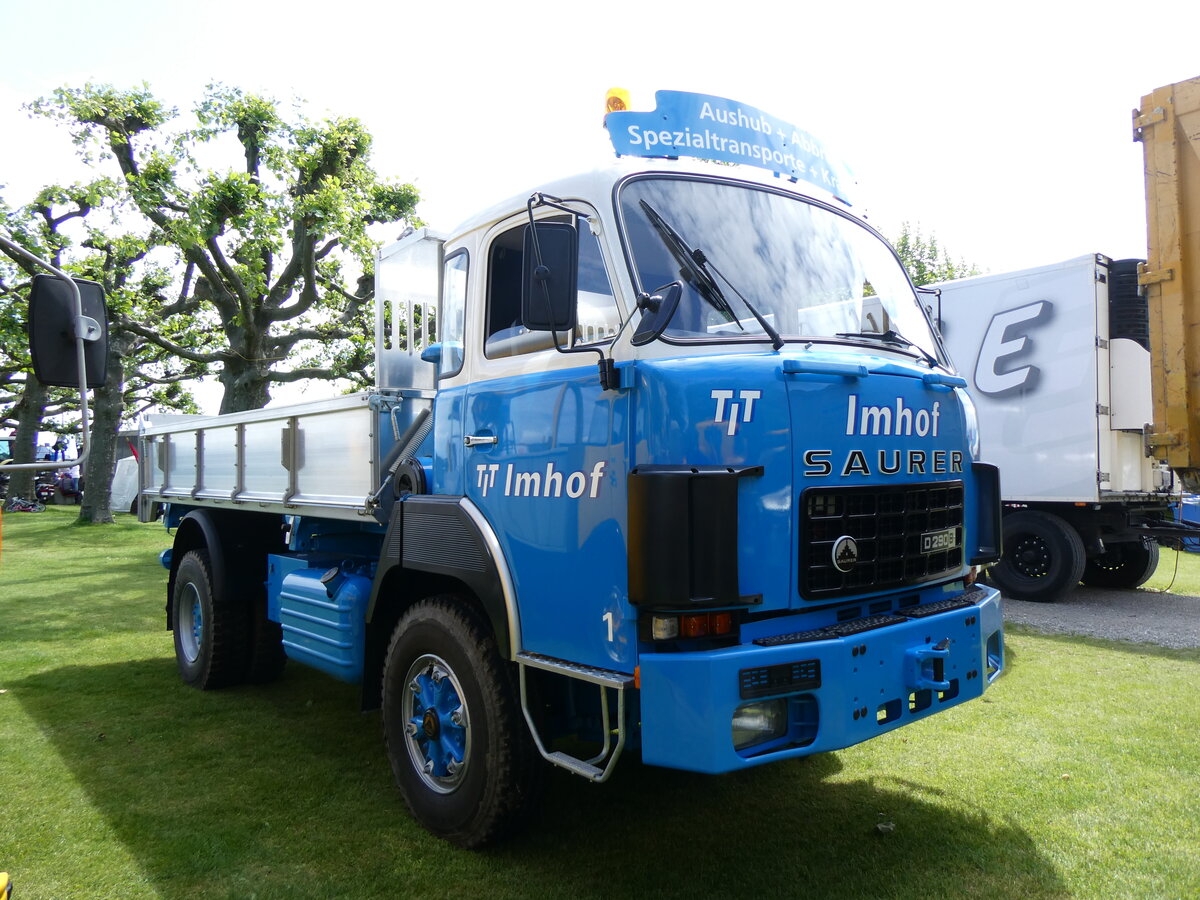 (263'000) - Imhof, Kreuzlingen - Nr. 1 - Saurer am 25. Mai 2024 in Arbon, Arbon Classics