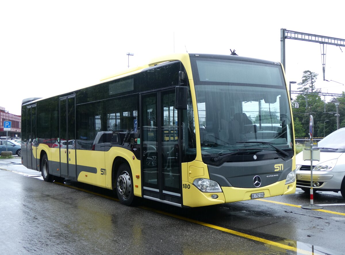 (263'365) - STI Thun - Nr. 180/BE 752'180 - Mercedes am 3. Juni 2024 in Thun, CarTerminal