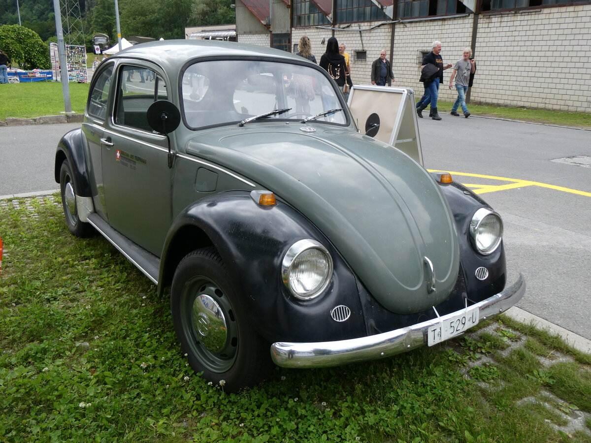 (263'517) - VW-Kfer - TI 529 U - am 9. Juni 2024 in Faido, Garage Barenco