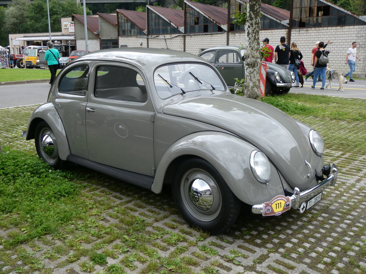 (263'519) - VW-Kfer - TI 1819 - am 9. Juni 2024 in Faido, Garage Barenco