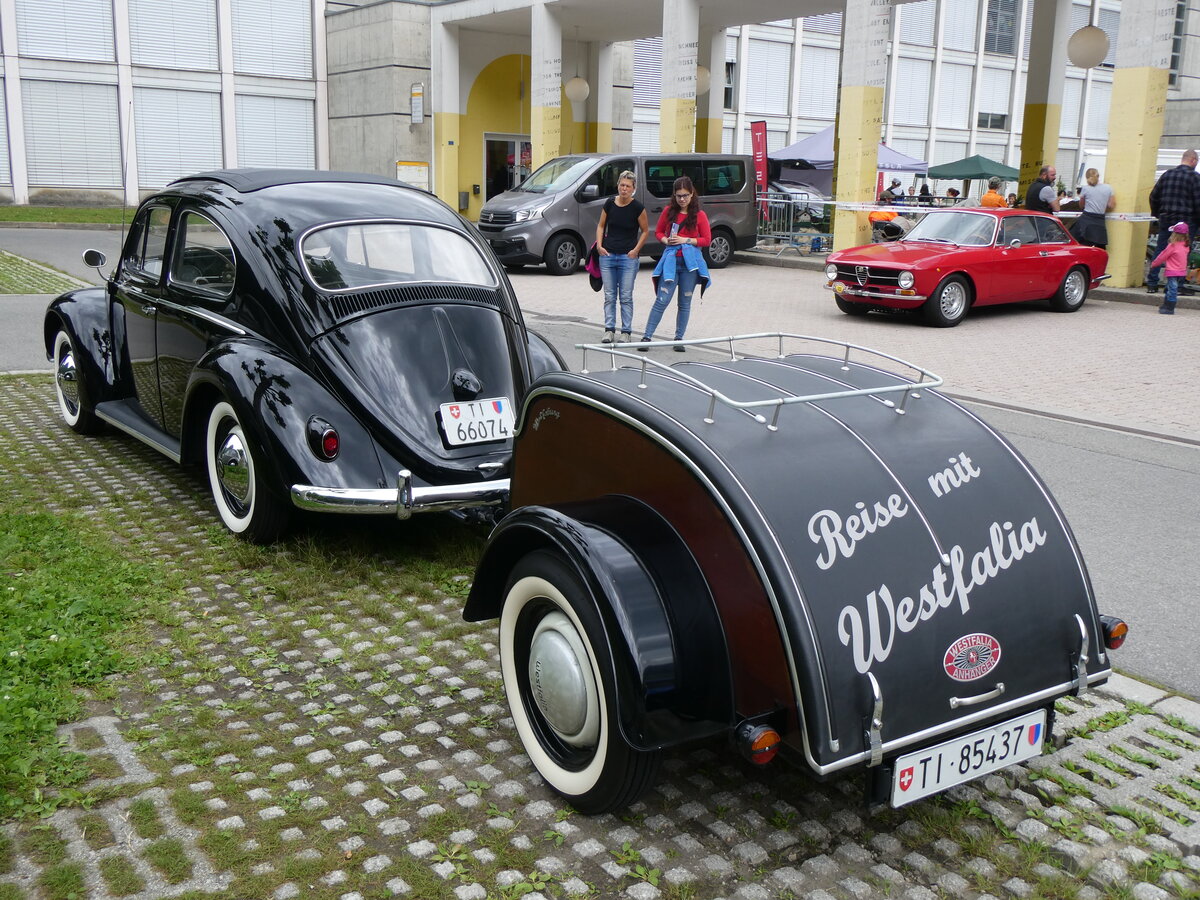 (263'522) - VW-Kfer - TI 66'074 - am 9. Juni 2024 in Faido, Garage Barenco