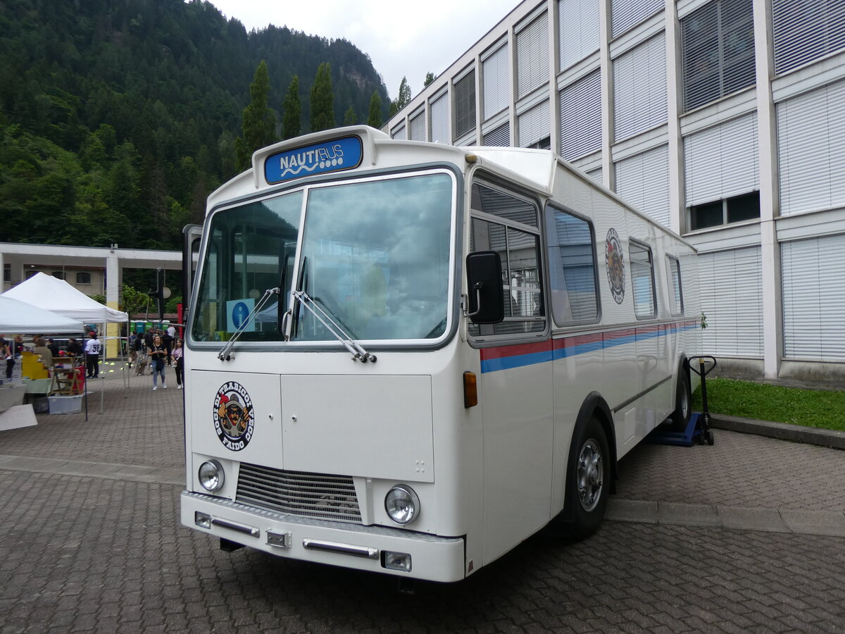 (263'546) - Barenco, Faido - Saurer/Tscher-Lepori (ex Repubblica e Cantone Ticino, Bellinzona; ex P 24'672) am 9. Juni 2024 in Faido, Centro Scolastico